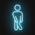 Watch the Men’s Restroom Neon Sign light up, providing clear direction and adding a modern touch to your business.